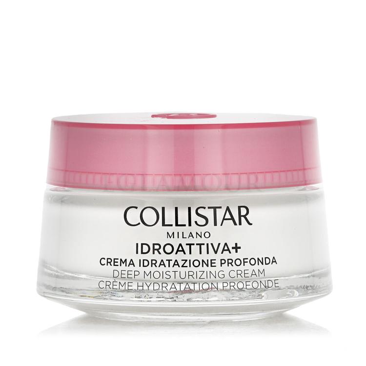 Collistar Idroattiva+ Deep Moisturizing Cream Krem do twarzy na dzień dla kobiet 50 ml