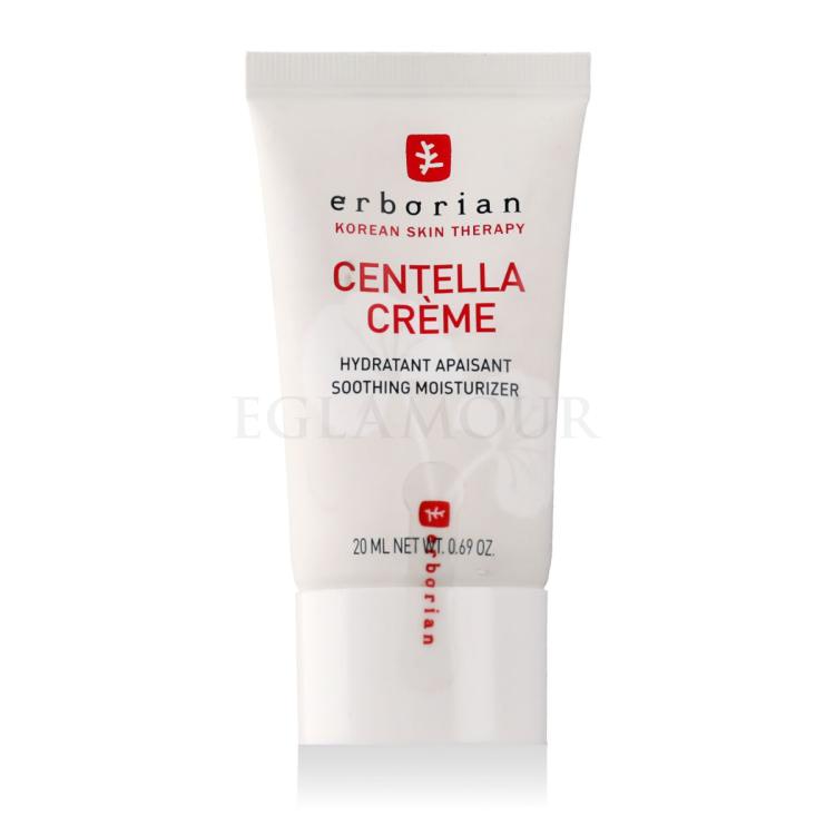 Erborian Centella Crème Soothing Moisturizer Krem do twarzy na dzień dla kobiet 20 ml