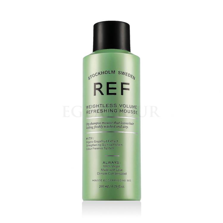 REF Weightless Volume Refreshing Mousse Suchy szampon 200 ml