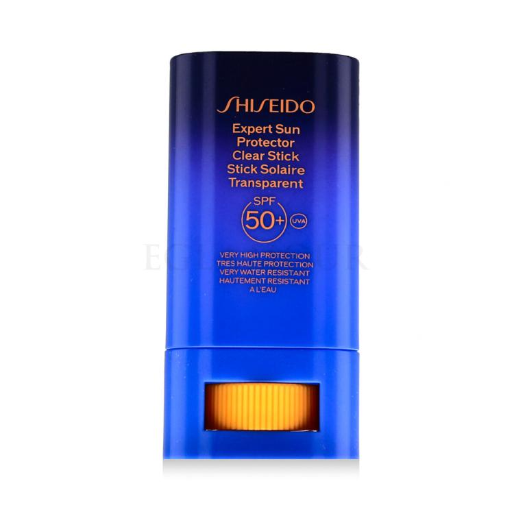 Shiseido Expert Sun Protector Clear Stick SPF50+ Preparat do opalania twarzy 20 g