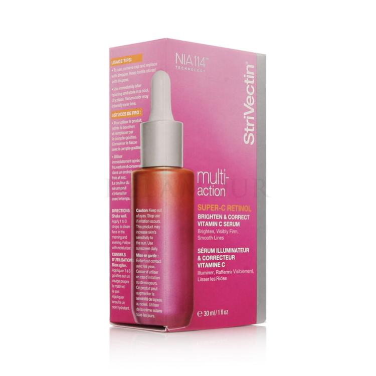 StriVectin Multi-Action Super-C Retinol Brighten &amp; Correct Vitamin C Serum Serum do twarzy 30 ml