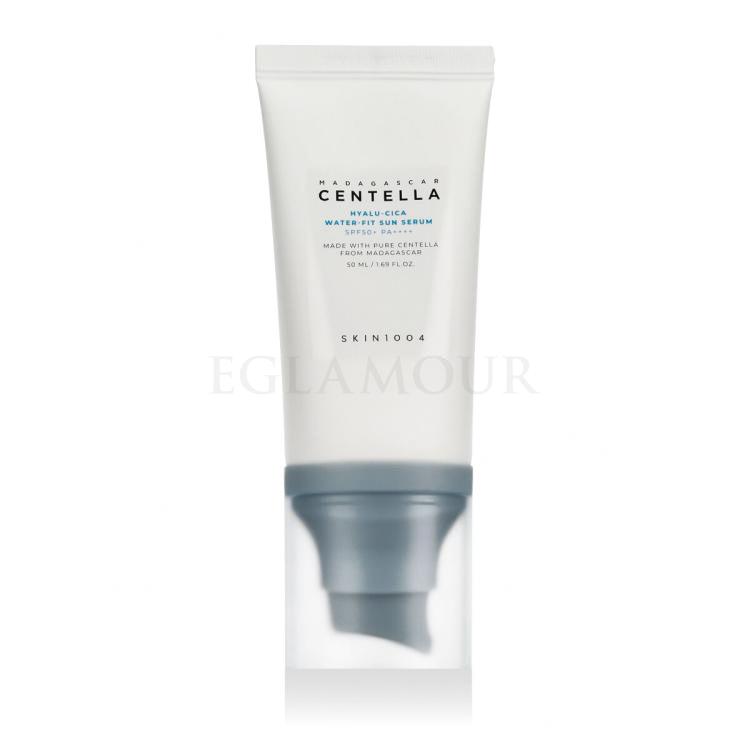 SKIN1004 Hyalu-Cica Water-Fit Sun Serum SPF50+ Preparat do opalania twarzy dla kobiet 50 ml