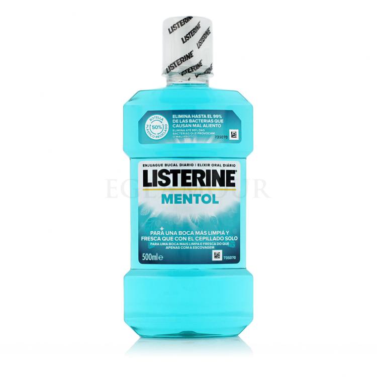 Listerine Mentol Mouthwash Płyn do płukania ust 500 ml