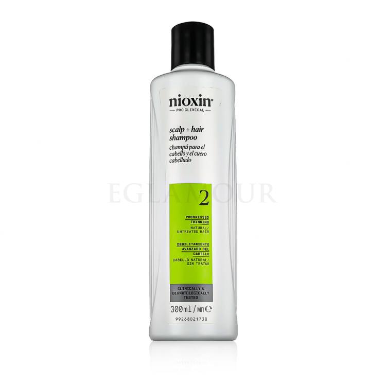Nioxin System 2 Scalp + Hair Shampoo Szampon do włosów dla kobiet 300 ml