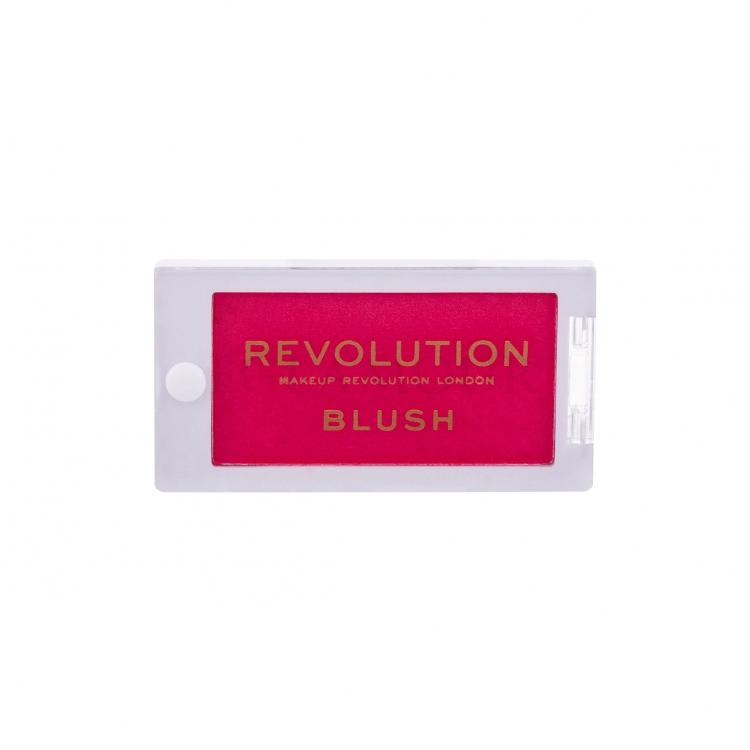 Makeup Revolution London Blush Róż dla kobiet 2,4 g Odcień Hot!