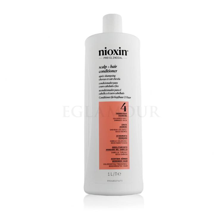 Nioxin System 4 Scalp + Hair Conditioner Odżywka dla kobiet 1000 ml