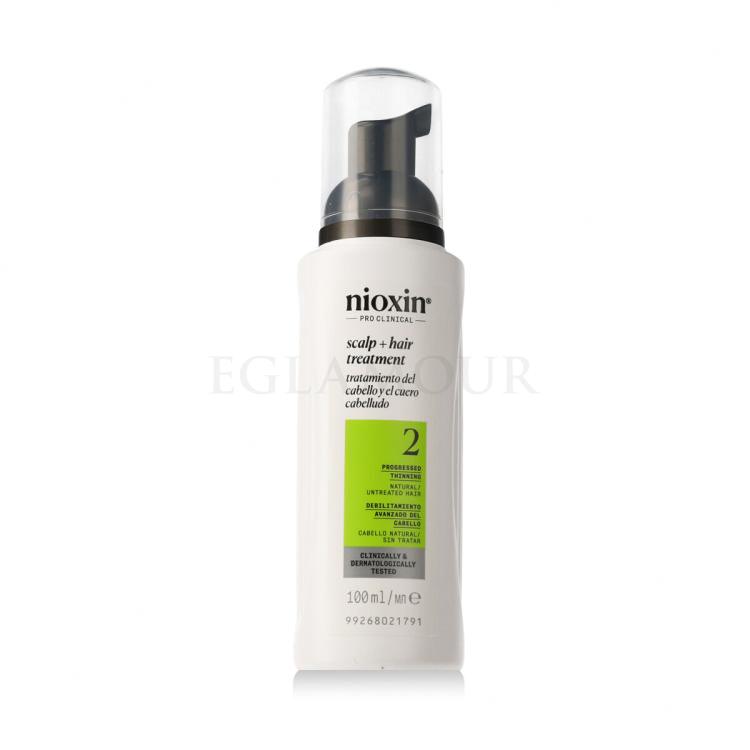Nioxin System 2 Scalp Care + Hair Thickening Treatment Pielęgnacja bez spłukiwania dla kobiet 100 ml