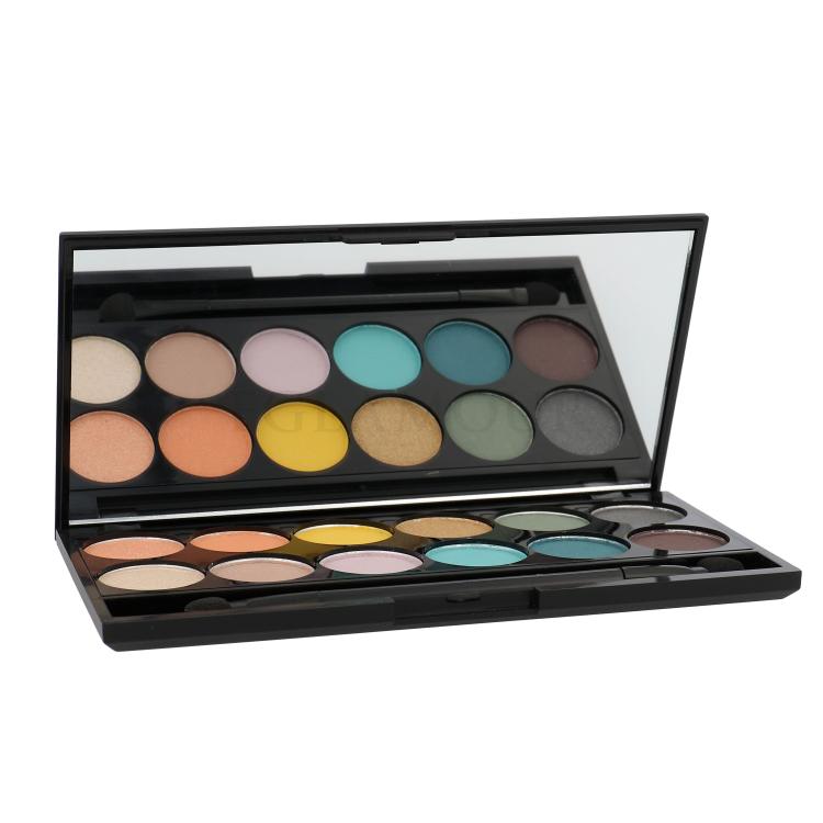 Sleek MakeUP I-Divine Eyeshadow Palette Cienie do powiek dla kobiet 13,2 g Odcień 450 Del Mar Vol II