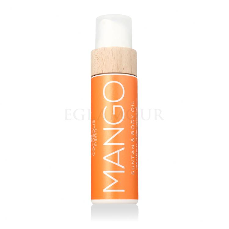 COCOSOLIS Suntan &amp; Body Oil Mango Preparat do opalania ciała dla kobiet 110 ml