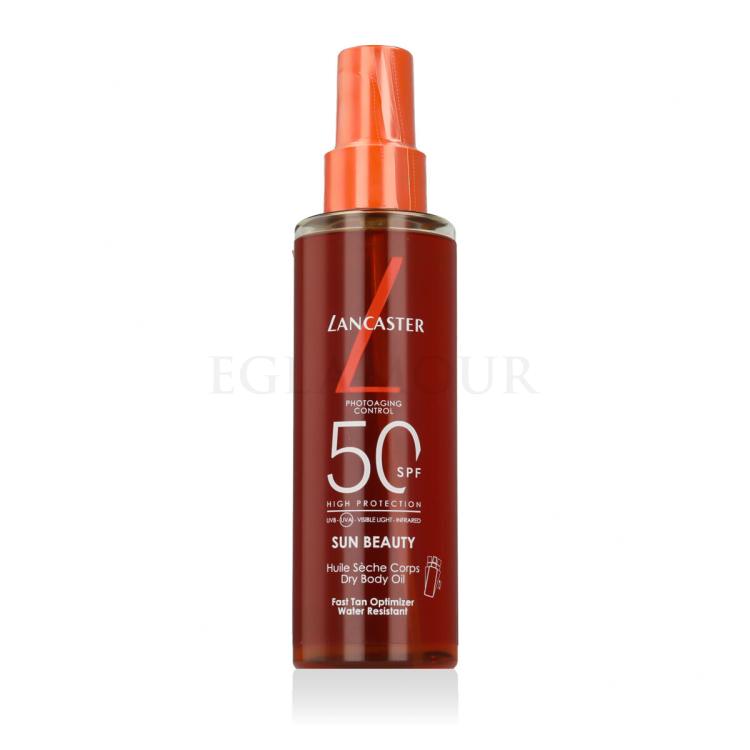Lancaster Sun Beauty Fast Tan Optimizer Dry Body Oil SPF50 Preparat do opalania ciała 150 ml