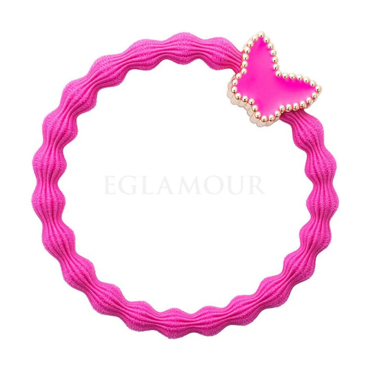 By Eloise London Gold Butterfly Gumka do włosów dla kobiet 1 szt Odcień Fuchsia