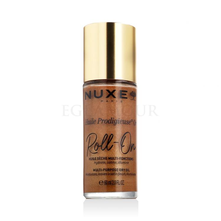 NUXE Huile Prodigieuse Or Multi-Purpose Shimmering Dry Oil Olejek do ciała dla kobiet Rollerball 60 ml