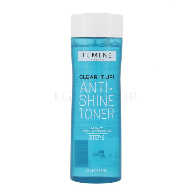 Lumene Clear It Up! Anti-Shine Toniki dla kobiet 200 ml