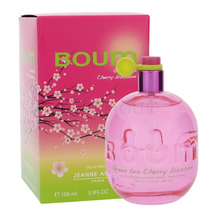 Jeanne Arthes Boum Green Tea Cherry Blossom Woda perfumowana dla kobiet 100 ml