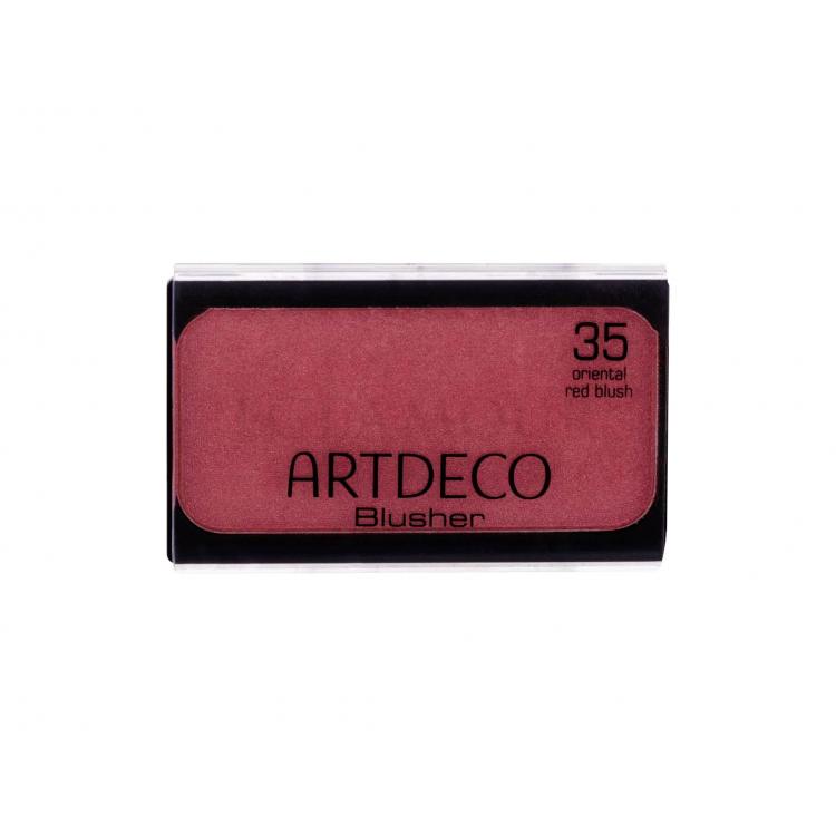 Artdeco Blusher Róż dla kobiet 5 g Odcień 35 Oriental Red Blush