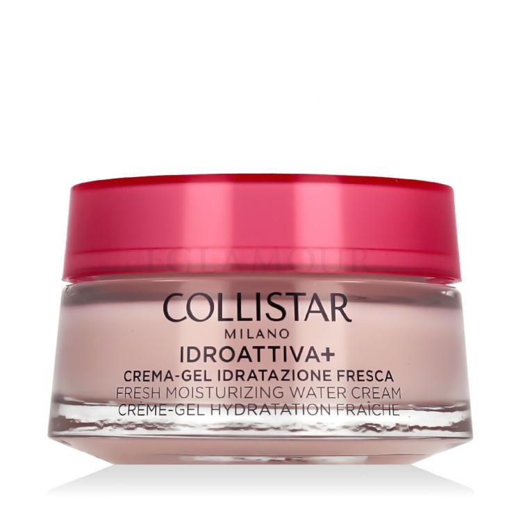 Collistar Idroattiva+ Fresh Moisturizing Water Cream Krem do twarzy na dzień dla kobiet 50 ml