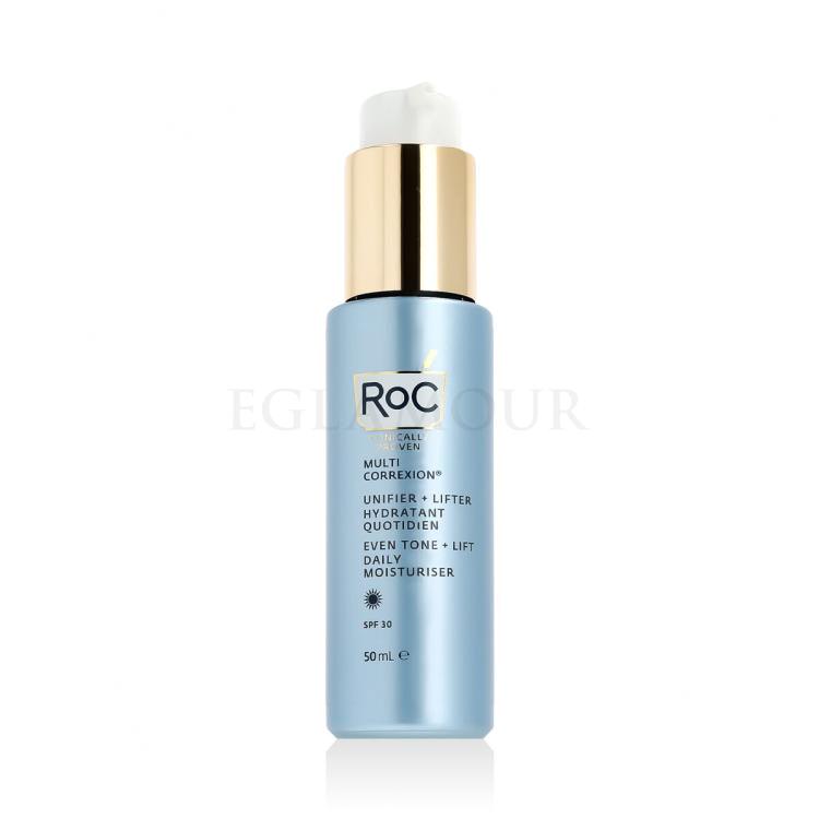 RoC Multi Correxion Even Tone + Lift Daily Moisturiser SPF30 Krem do twarzy na dzień dla kobiet 50 ml