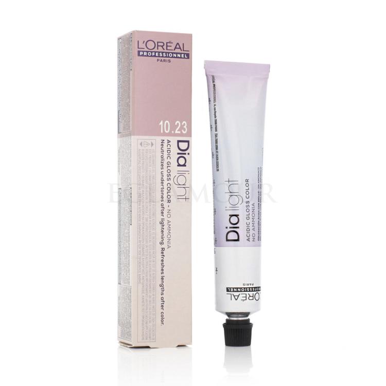 L'Oréal Professionnel DiaLight Acidic Gloss Color Farba do włosów dla kobiet 50 ml Odcień 10.23 Pearl Blush Milkshake