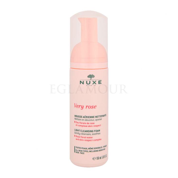 NUXE Very Rose Light Pianka oczyszczająca dla kobiet 150 ml