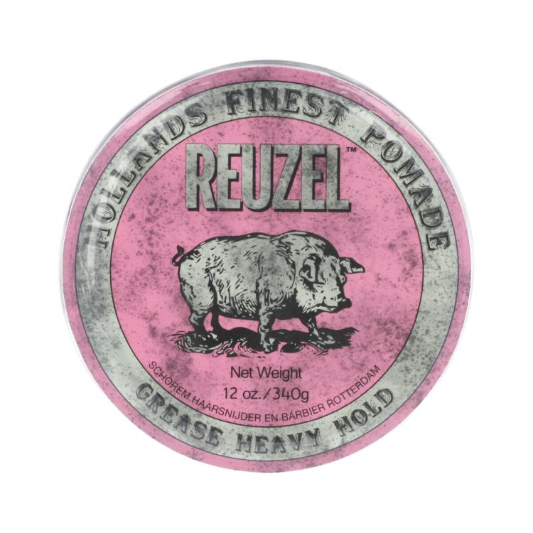 Reuzel Hollands Finest Pomade Grease Heavy Hold Wosk do włosów dla mężczyzn 340 g