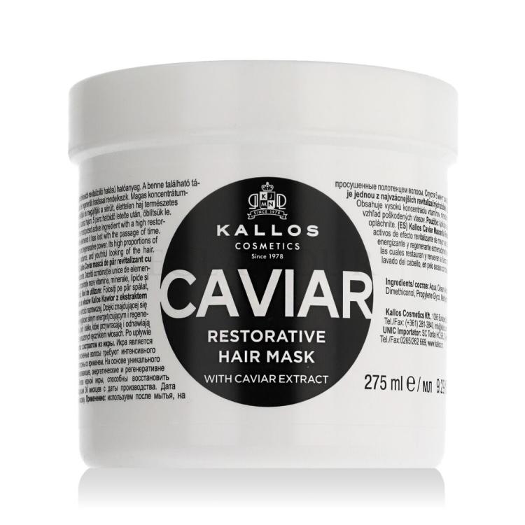 Kallos Cosmetics Caviar Restorative Hair Mask Maska do włosów dla kobiet 275 ml
