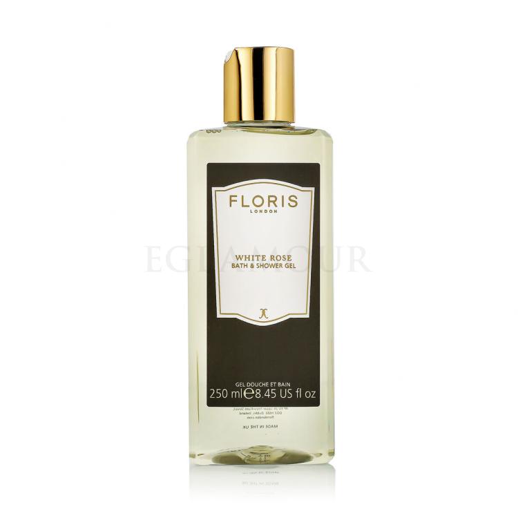 Floris White Rose Żel pod prysznic dla kobiet 250 ml