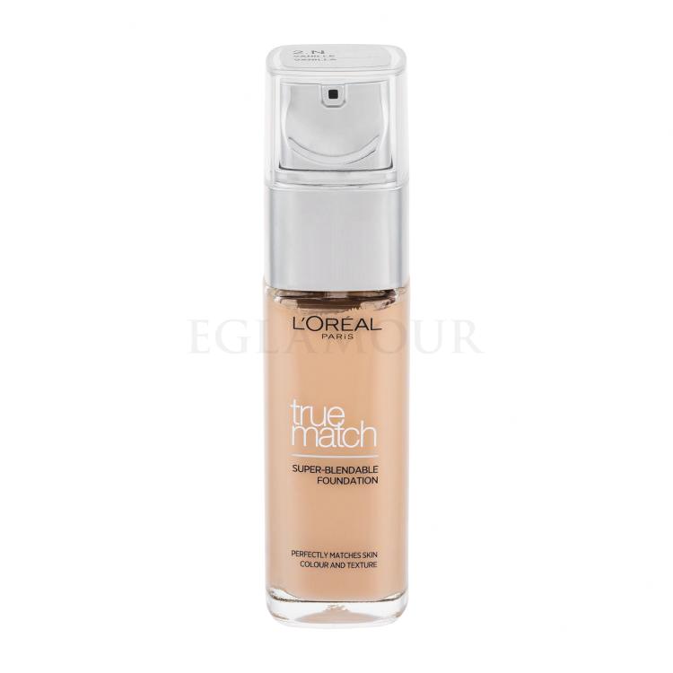 L&#039;Oréal Paris True Match Super-Blendable Foundation Podkład dla kobiet 30 ml Odcień 2.N