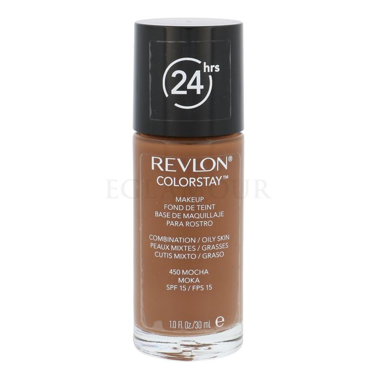 Revlon Colorstay Combination Oily Skin SPF15 Podkład dla kobiet 30 ml Odcień 450 Mocha
