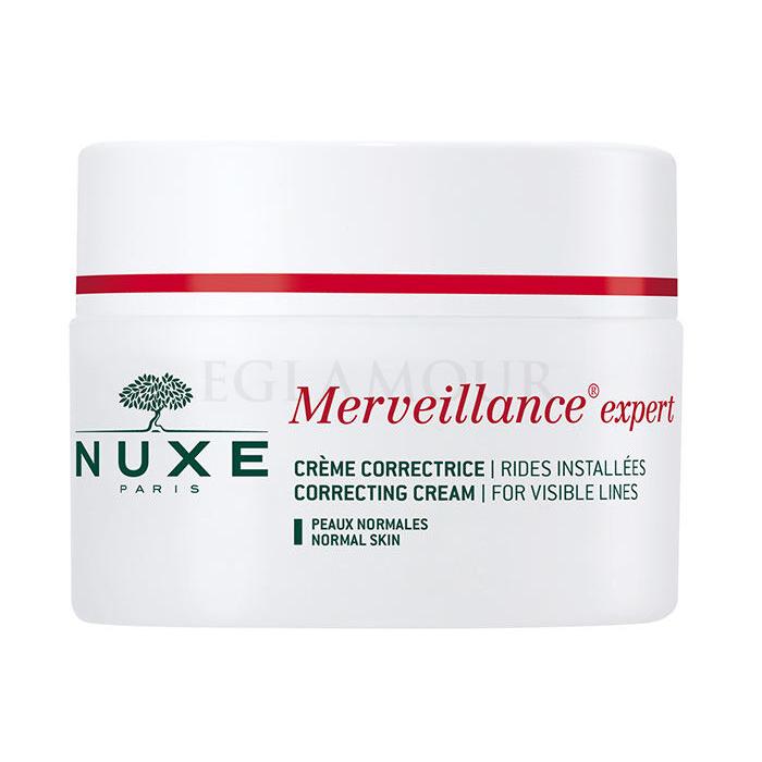 NUXE Merveillance Visible Lines Correcting Cream Krem do twarzy na dzień dla kobiet 50 ml tester