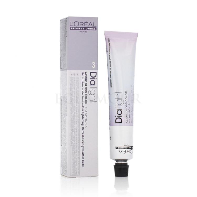 L'Oréal Professionnel DiaLight Acidic Gloss Color Farba do włosów dla kobiet 50 ml Odcień 3 Dark Brown