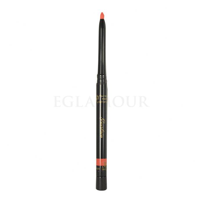 Guerlain The Lip Liner Konturówka do ust dla kobiet 0,35 g Odcień 46 Orange Hibiscus tester