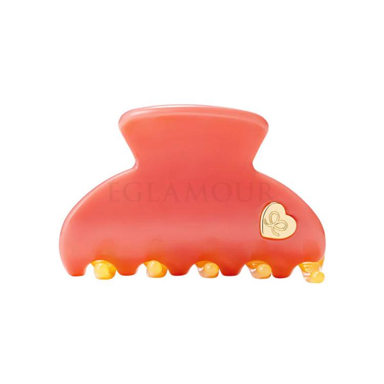 By Eloise London Medium Hair Claw Gold Heart Spinka do włosów dla kobiet 1 szt Odcień Coral Sunset