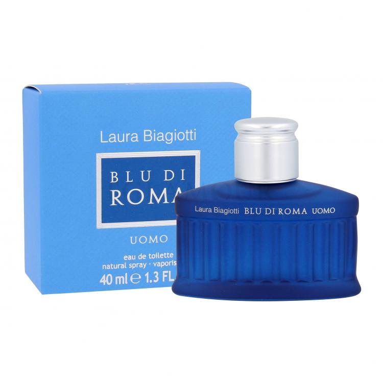 Laura Biagiotti Blu di Roma Uomo Woda toaletowa dla mężczyzn 40 ml
