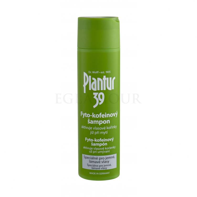 Plantur 39 Phyto-Coffein Fine Hair Szampon do włosów dla kobiet 250 ml