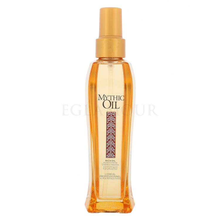 L&#039;Oréal Professionnel Mythic Oil Rich Oil Olejek do włosów dla kobiet 100 ml Uszkodzone pudełko