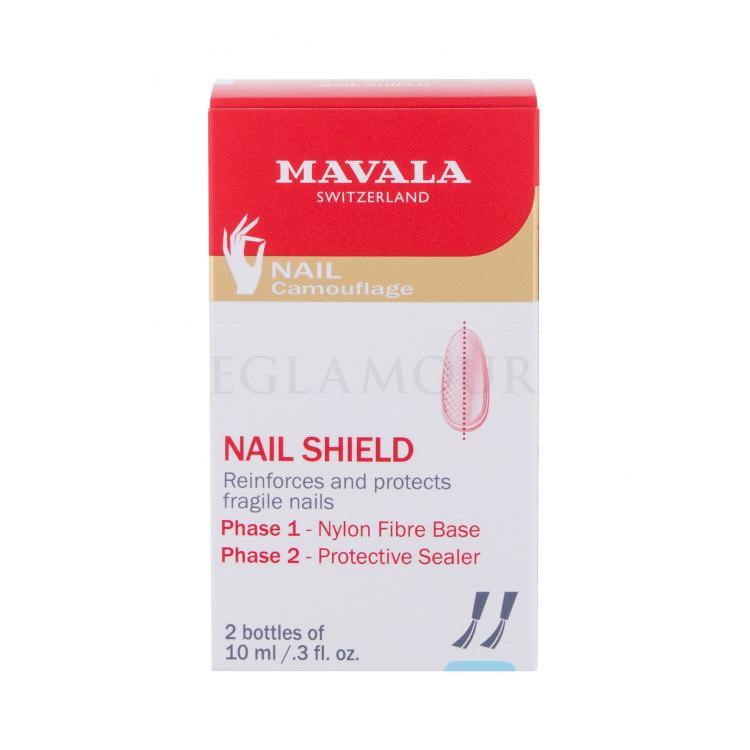 MAVALA Nail Shield Zestaw 10ml Nail Shield Phase 1 + 10ml Nail Shield Phase 2