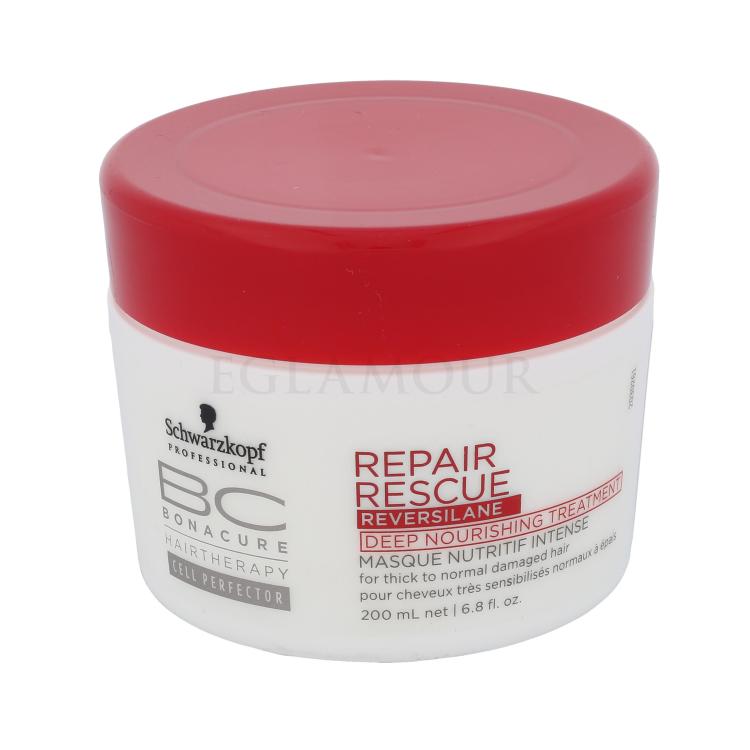 Schwarzkopf Professional BC Bonacure Repair Rescue Reversilane Maska do włosów dla kobiet 200 ml