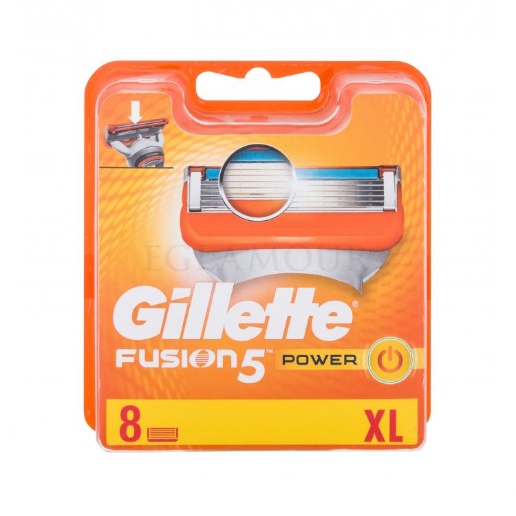 Gillette Fusion5 Power Wkład do maszynki dla mężczyzn 8 szt
