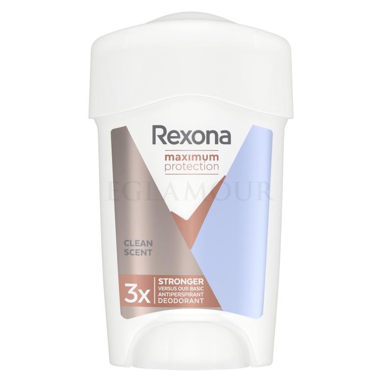 rexona maximum protection clean scent antyperspirant w sztyfcie 45 ml   