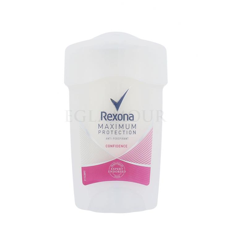 rexona maximum protection confidence antyperspirant w kremie 45 ml   