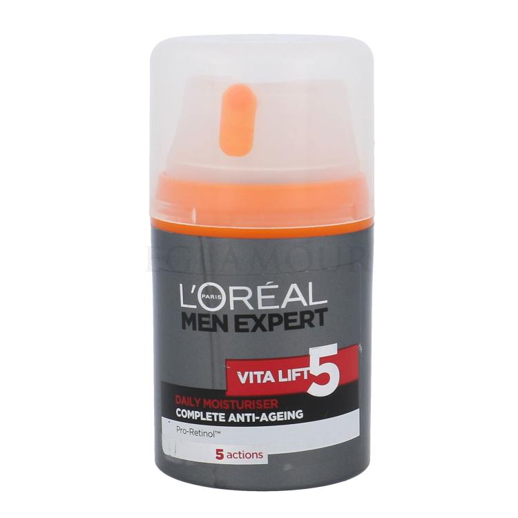 L&#039;Oréal Paris Men Expert Vita Lift 5 Krem do twarzy na dzień dla mężczyzn 50 ml tester