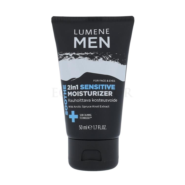 Lumene Men Sensitive 2in1 Moisturizer Krem do twarzy na dzień dla mężczyzn 50 ml
