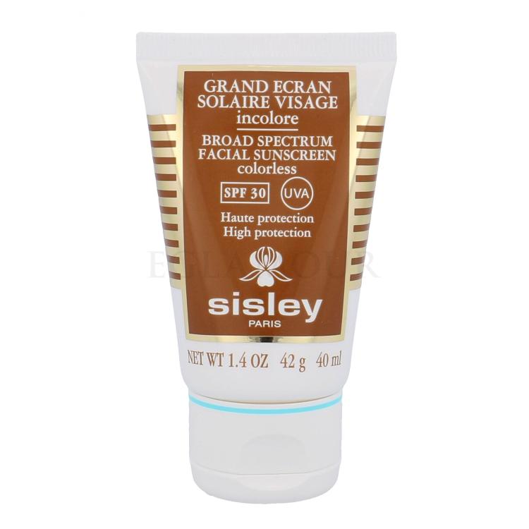 Sisley Broad Spectrum SPF30 Preparat do opalania twarzy dla kobiet 40 ml Odcień Colorless tester