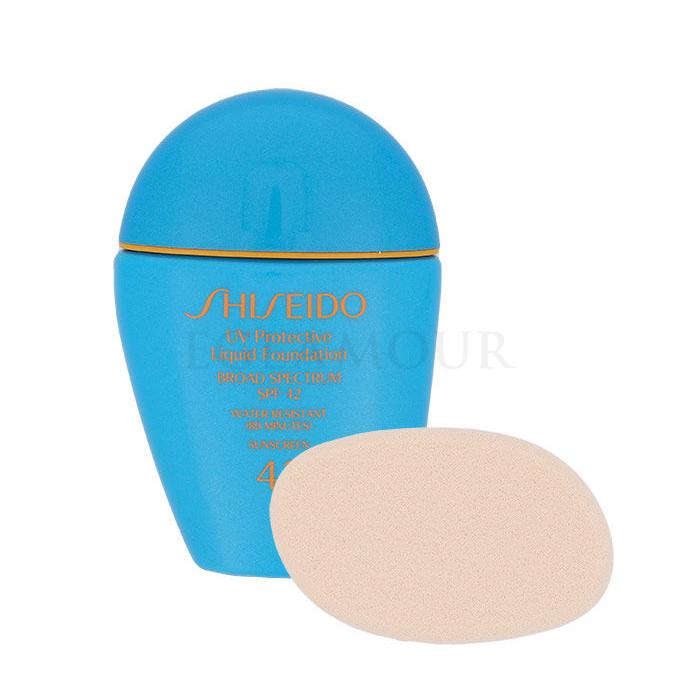 Shiseido Sun Protection SPF42 Podkład dla kobiet 30 ml Odcień Light Ivory tester