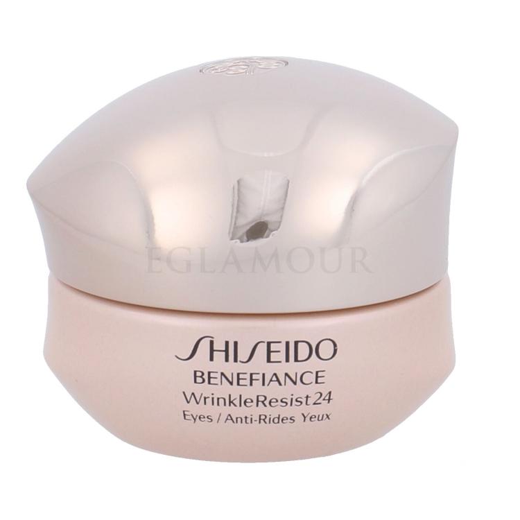 Shiseido Benefiance Wrinkle Resist 24 Krem pod oczy dla kobiet 15 ml tester