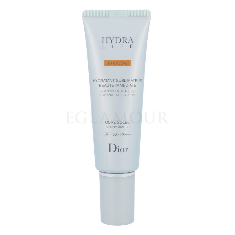 Christian Dior Hydra Life Enhancing Moisturizer SPF30 Krem BB dla kobiet 50 ml Odcień 03 Sunny Amber tester