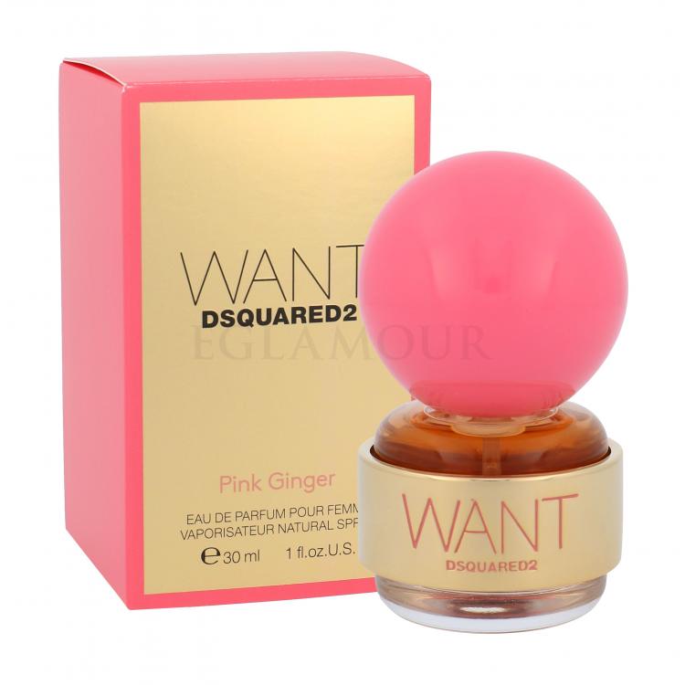 Dsquared2 Want Pink Ginger Woda perfumowana dla kobiet 30 ml