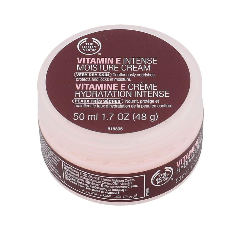 The Body Shop Vitamin E Krem do twarzy na dzień dla kobiet 50 ml