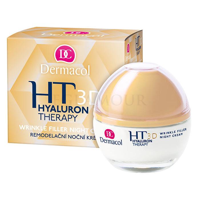 Dermacol 3D Hyaluron Therapy Krem na noc dla kobiet 50 ml Uszkodzone pudełko