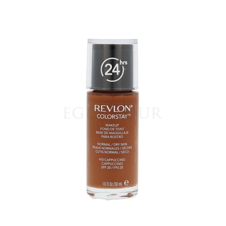 Revlon Colorstay Normal Dry Skin SPF20 Podkład dla kobiet 30 ml Odcień 410 Cappuccino